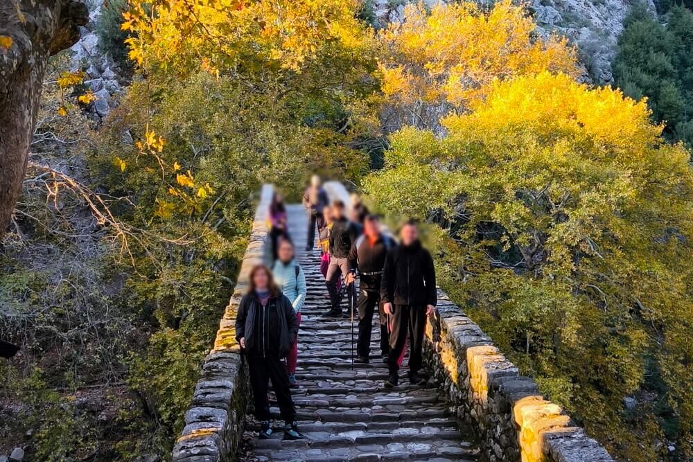 Φωτογραφία από εξόρμηση με την Pindus Nomads στη Γέφυρα Πύλης