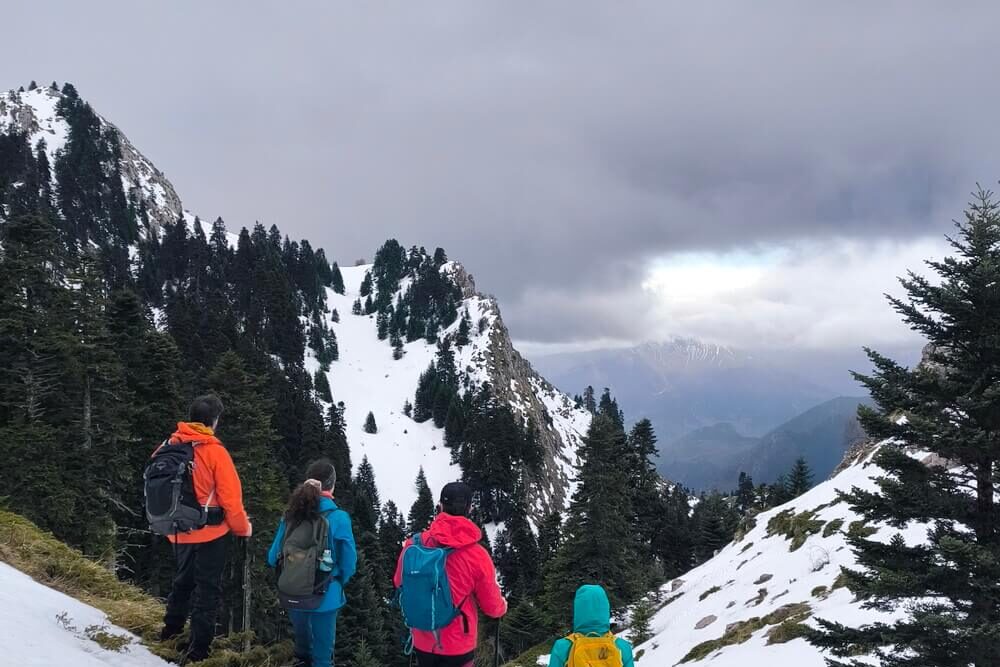 Φωτογραφία από εξόρμηση με την Pindus Nomads στο καταφύγιο Κόζιακα